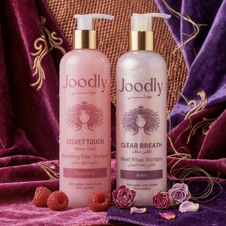 2 Shampoos  💧 Double Cleanse · نقاء مضاعف